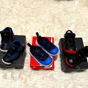 ❤️Jordan 13, Jordan 6 Rings & Nike Air Max Toddler Sneakers